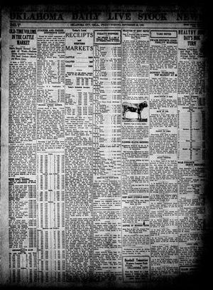 Oklahoma Daily Live Stock News (Oklahoma City, Okla.), Vol. 13, No. 33, Ed. 1 Friday, September 22, 1922
