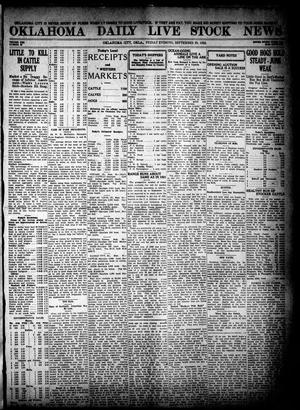 Oklahoma Daily Live Stock News (Oklahoma City, Okla.), Vol. 13, No. 39, Ed. 1 Friday, September 29, 1922