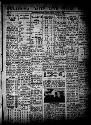 Oklahoma Daily Live Stock News (Oklahoma City, Okla.), Vol. 13, No. 84, Ed. 1 Tuesday, November 21, 1922