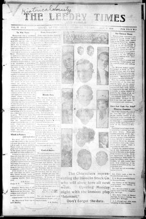 The Leedey Times and Herald (Leedey, Okla.), Vol. 13, No. 2, Ed. 1 Thursday, July 6, 1916