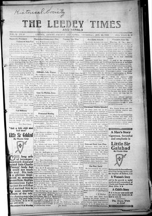 The Leedey Times and Herald (Leedey, Okla.), Vol. 13, No. 9, Ed. 1 Thursday, August 24, 1916