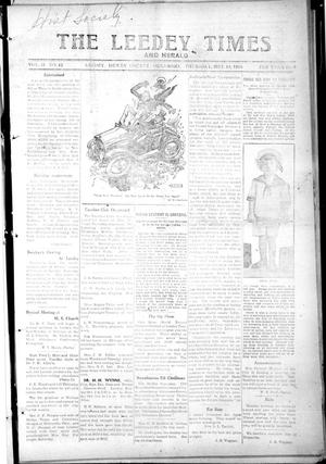 The Leedey Times and Herald (Leedey, Okla.), Vol. 13, No. 12, Ed. 1 Thursday, September 14, 1916