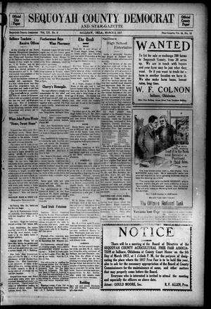 Sequoyah County Democrat and Star-Gazette (Sallisaw, Okla.), Vol. 12, No. 9, Ed. 1 Friday, March 2, 1917