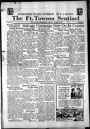 The Ft. Towson Sentinel (Fort Towson, Okla.), Vol. 5, No. 28, Ed. 1 Friday, April 10, 1942