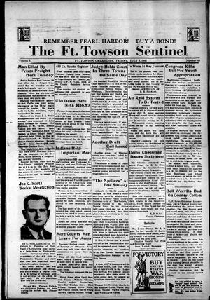 The Ft. Towson Sentinel (Fort Towson, Okla.), Vol. 5, No. 40, Ed. 1 Friday, July 3, 1942