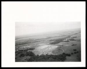 Aerial Photograph of a Water Damaged Pasture