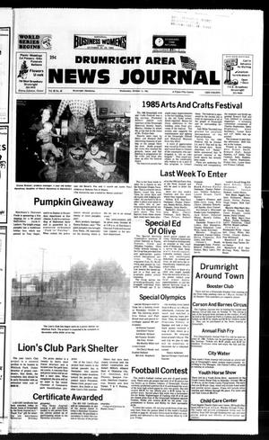 Drumright Area News Journal (Drumright, Okla.), Vol. 66, No. 46, Ed. 1 Wednesday, October 16, 1985
