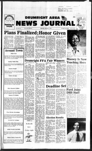Drumright Area News Journal (Drumright, Okla.), Vol. 67, No. 40, Ed. 1 Wednesday, September 17, 1986