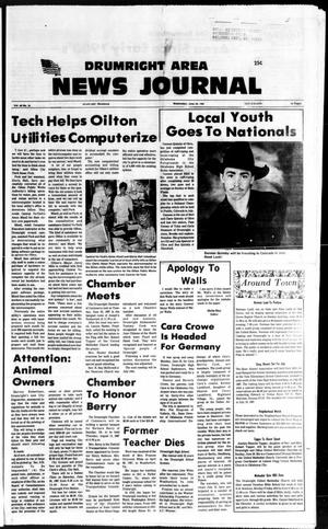 Drumright Area News Journal (Drumright, Okla.), Vol. 68, No. 26, Ed. 1 Wednesday, June 24, 1987
