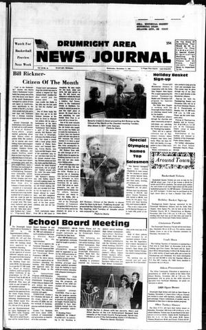 Drumright Area News Journal (Drumright, Okla.), Vol. 68, No. 46, Ed. 1 Wednesday, November 11, 1987