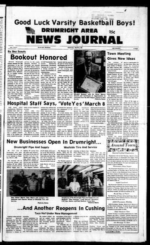Drumright Area News Journal (Drumright, Okla.), Vol. 71, No. 8, Ed. 1 Wednesday, March 2, 1988