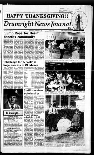 Drumright News Journal (Drumright, Okla.), Vol. 69, No. 47, Ed. 1 Wednesday, November 23, 1988
