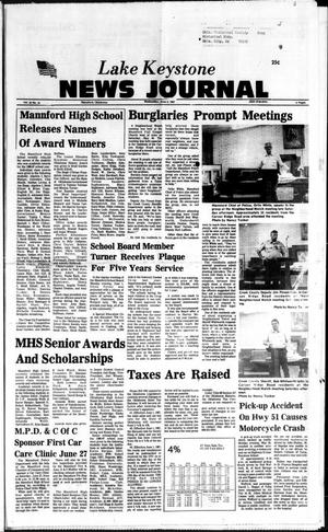 Lake Keystone News Journal (Mannford, Okla.), Vol. 68, No. 23, Ed. 1 Wednesday, June 3, 1987
