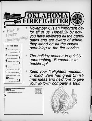 Oklahoma Firefighter (Oklahoma City, Okla.), Vol. 8, No. 4, Ed. 1 Thursday, November 1, 1990