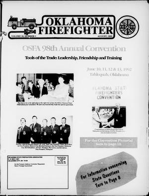Oklahoma Firefighter (Oklahoma City, Okla.), Vol. 10, No. 1, Ed. 1 Saturday, August 1, 1992