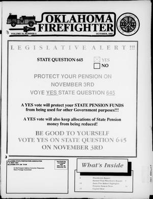 Oklahoma Firefighter (Oklahoma City, Okla.), Vol. 10, No. 3, Ed. 1 Thursday, October 1, 1992