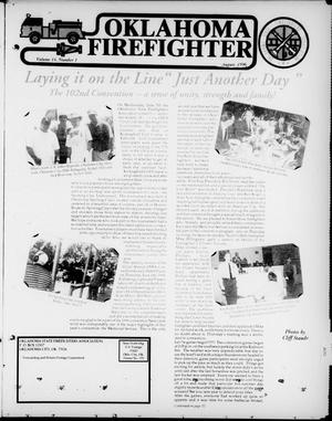 Oklahoma Firefighter (Oklahoma City, Okla.), Vol. 14, No. 1, Ed. 1 Thursday, August 1, 1996