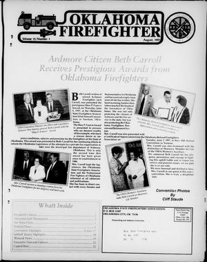 Primary view of object titled 'Oklahoma Firefighter (Oklahoma City, Okla.), Vol. 15, No. 1, Ed. 1 Friday, August 1, 1997'.