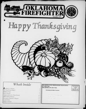 Primary view of object titled 'Oklahoma Firefighter (Oklahoma City, Okla.), Vol. 15, No. 4, Ed. 1 Saturday, November 1, 1997'.
