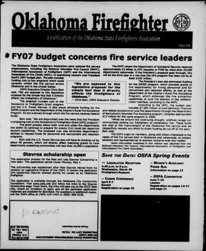 Primary view of object titled 'Oklahoma Firefighter (Oklahoma City, Okla.), Vol. 23, No. 2, Ed. 1 Wednesday, March 1, 2006'.