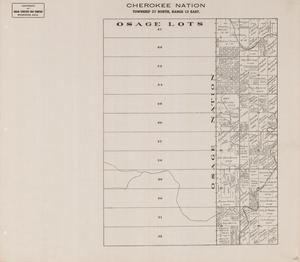 Plat map for Township 27 North, Range 12 East