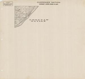 Plat map for Township 9 North, Range 20 East