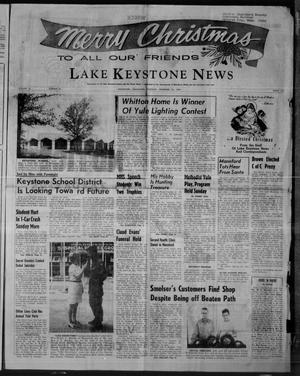 Lake Keystone News (Mannford, Okla.), Vol. 10, No. 52, Ed. 1 Thursday, December 25, 1969
