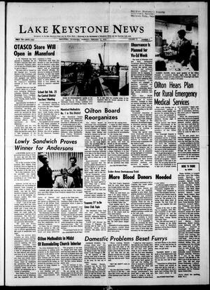 Lake Keystone News (Mannford, Okla.), Vol. 13, No. 7, Ed. 1 Thursday, February 10, 1972
