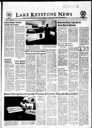 Lake Keystone News (Mannford, Okla.), Vol. 15, No. 41, Ed. 1 Thursday, October 3, 1974