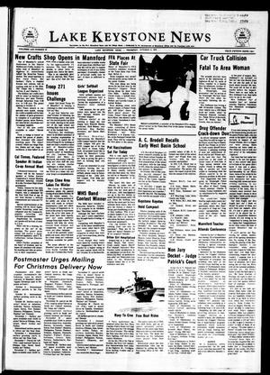 Lake Keystone News (Mannford, Okla.), Vol. 15, No. 43, Ed. 1 Thursday, October 17, 1974
