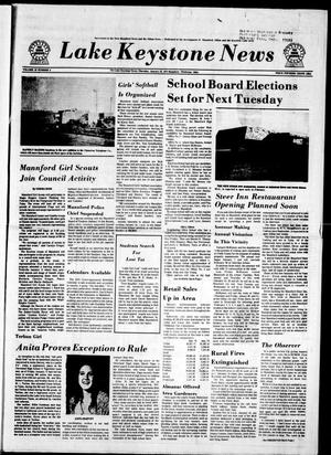 Lake Keystone News (Mannford, Okla.), Vol. 16, No. 5, Ed. 1 Thursday, January 23, 1975