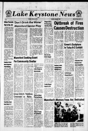 Lake Keystone News (Mannford, Okla.), Vol. [17], No. 10, Ed. 1 Thursday, February 26, 1976