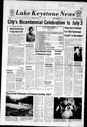 Lake Keystone News (Mannford, Okla.), Vol. [17], No. 28, Ed. 1 Thursday, July 1, 1976