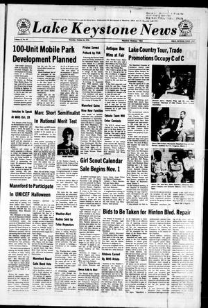 Lake Keystone News (Mannford, Okla.), Vol. 17, No. 44, Ed. 1 Thursday, October 21, 1976