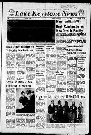 Lake Keystone News (Mannford, Okla.), Vol. 18, No. 8, Ed. 1 Thursday, February 10, 1977