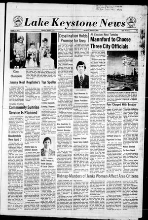 Lake Keystone News (Mannford, Okla.), Vol. 18, No. 15, Ed. 1 Thursday, March 31, 1977