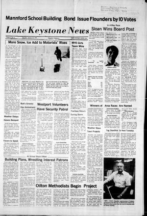 Lake Keystone News (Mannford, Okla.), Vol. 19, No. 6, Ed. 1 Thursday, January 26, 1978