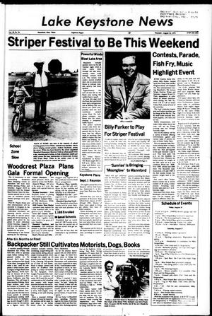 Lake Keystone News (Mannford, Okla.), Vol. 20, No. 36, Ed. 1 Thursday, August 23, 1979