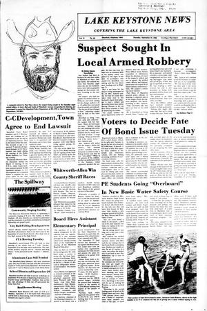 Lake Keystone News (Mannford, Okla.), Vol. 21, No. 40, Ed. 1 Thursday, September 18, 1980