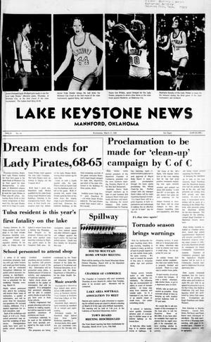 Lake Keystone News (Mannford, Okla.), Vol. 23, No. 14, Ed. 1 Wednesday, March 17, 1982