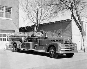 Primary view of object titled 'T-8 1951 Seagrave (Ca. 1950's)'.