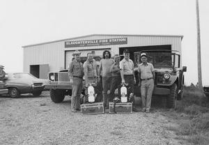 Members with first SCBA's (1979)