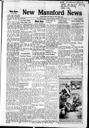 New Mannford News (Mannford, Okla.), Vol. 5, No. 17, Ed. 1 Thursday, April 23, 1964