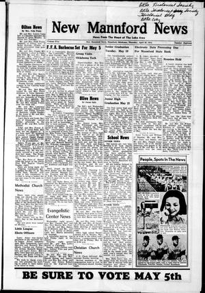 New Mannford News (Mannford, Okla.), Vol. 5, No. 18, Ed. 1 Thursday, April 30, 1964