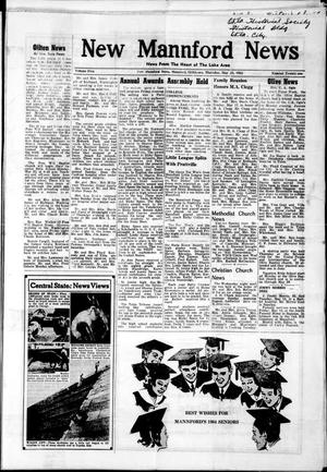 New Mannford News (Mannford, Okla.), Vol. 5, No. 21, Ed. 1 Thursday, May 21, 1964