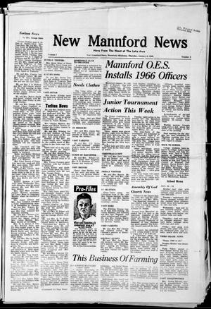 New Mannford News (Mannford, Okla.), Vol. 7, No. 2, Ed. 1 Thursday, January 6, 1966