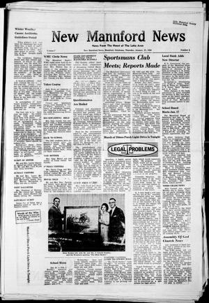 New Mannford News (Mannford, Okla.), Vol. 7, No. 5, Ed. 1 Thursday, January 27, 1966