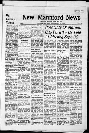 New Mannford News (Mannford, Okla.), Vol. 7, No. 37, Ed. 1 Thursday, September 8, 1966