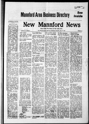 New Mannford News (Mannford, Okla.), Vol. 9, No. 27, Ed. 1 Thursday, June 27, 1968