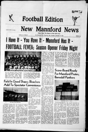 Primary view of object titled 'New Mannford News (Mannford, Okla.), Vol. 9, No. 37, Ed. 1 Thursday, September 12, 1968'.